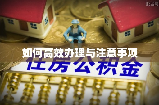 宁城如何高效办理与注意事项