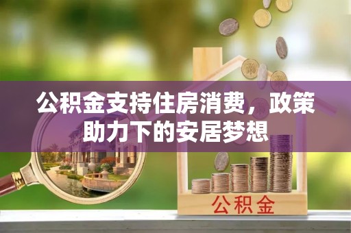 东城公积金支持住房消费，政策助力下的安居梦想