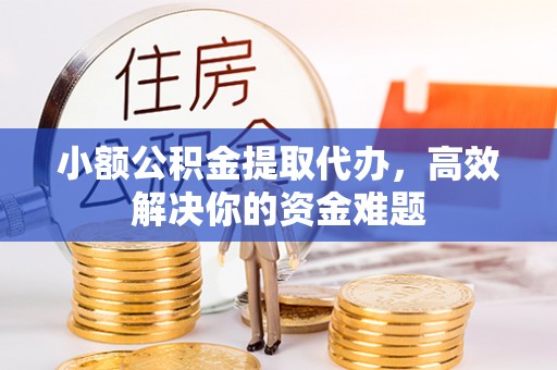 虎尾小额公积金提取代办，高效解决你的资金难题