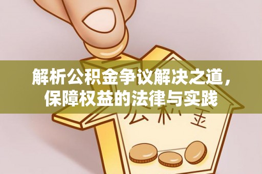 河南解析公积金争议解决之道，保障权益的法律与实践