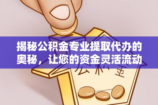 南芬揭秘公积金专业提取代办的奥秘，让您的资金灵活流动