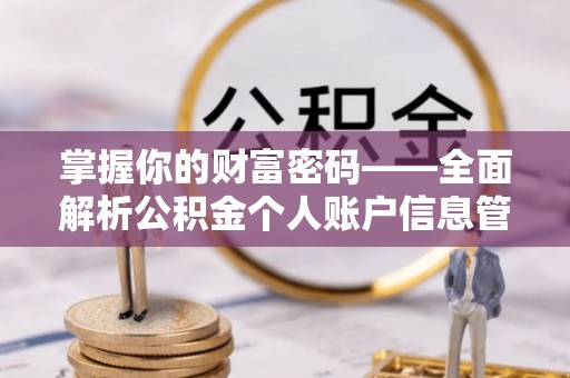康乐掌握你的财富密码——全面解析公积金个人账户信息管理与优化