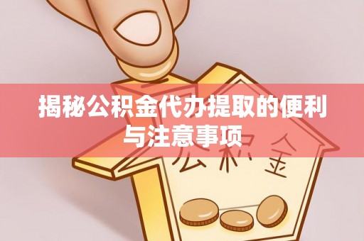 赤城揭秘公积金代办提取的便利与注意事项