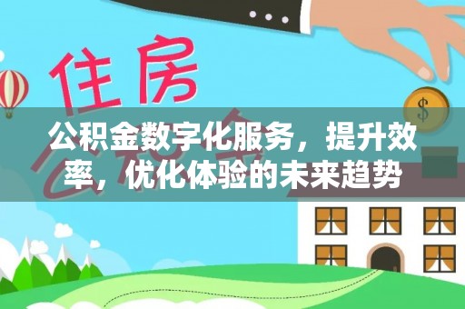 卑南公积金数字化服务，提升效率，优化体验的未来趋势